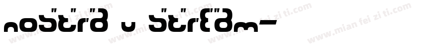 Nostra v Stream字体转换